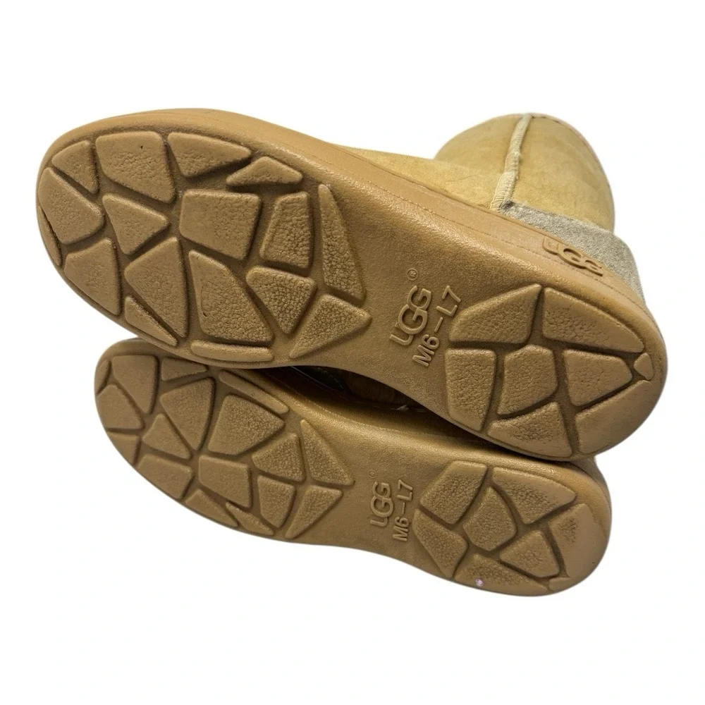 UGG‎ 🚨Australia 🤎Classic❄️ Y2k Tasman Lined Pure Wool Boots Beige Tan Suede 7